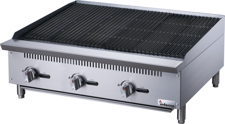 Inferno 36″ radiant charbroiler